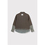 REFINED DEPARTMENT Washed Denim Blouse Naro