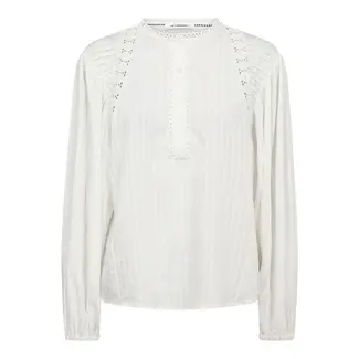 CO'COUTURE Senne Lace blouse White