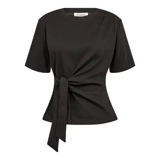 CO'COUTURE Oriane Pleat Tie Tee