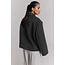 ALIX THE LABEL Short Hairy Coat Antracite Melange