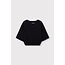 ALIX THE LABEL Knitted V Neck Shirt Black