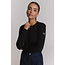 ALIX THE LABEL Rib Longsleeve Shirt Black