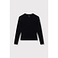 ALIX THE LABEL Rib Longsleeve Shirt Black