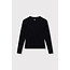 ALIX THE LABEL Rib Longsleeve Shirt Black