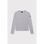 ALIX THE LABEL Rib Longsleeve Shirt Warm Soft Grey Melange