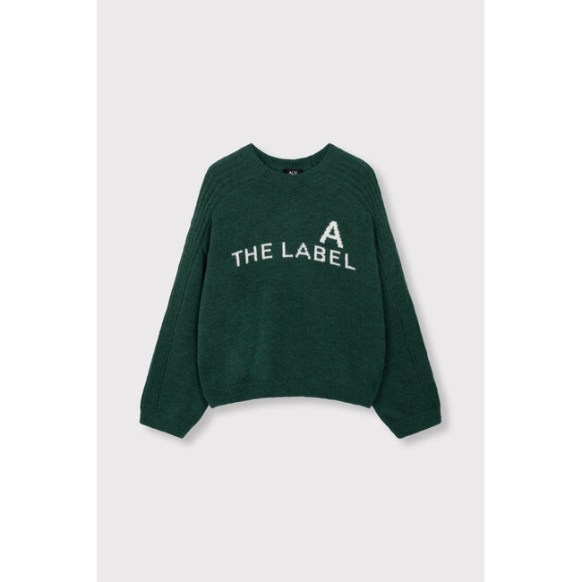 ALIX THE LABEL The Label Pullover Mid Green