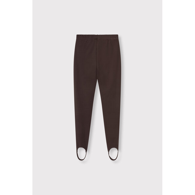 ALIX THE LABEL Knitted Clean Legging Deep Brown