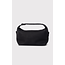 ALIX THE LABEL Woven Faux Leather Small Bag Black