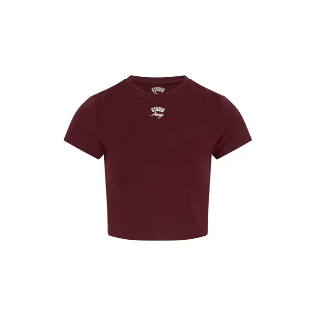 STUDIO AMAYA Essentiel Tee Bordeaux
