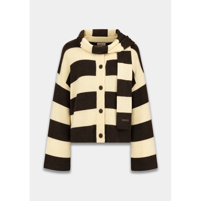 HARPER & YVE Indy Vest Hot Fudge Stripe