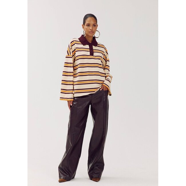 HARPER & YVE Pollie Sweater Paprika Stripe