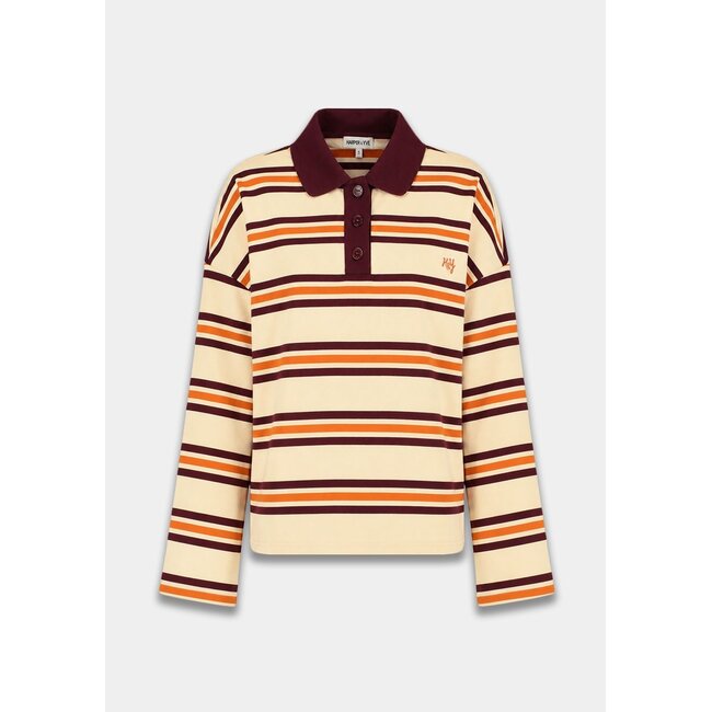 HARPER & YVE Pollie Sweater Paprika Stripe