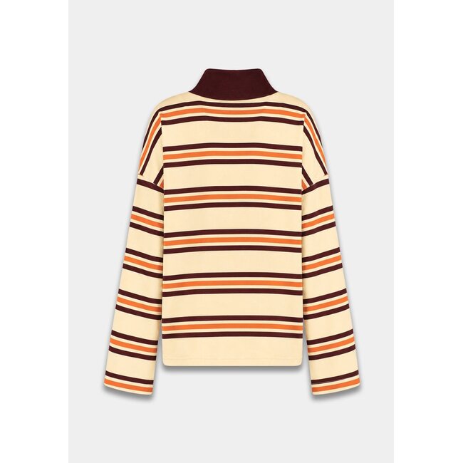 HARPER & YVE Pollie Sweater Paprika Stripe