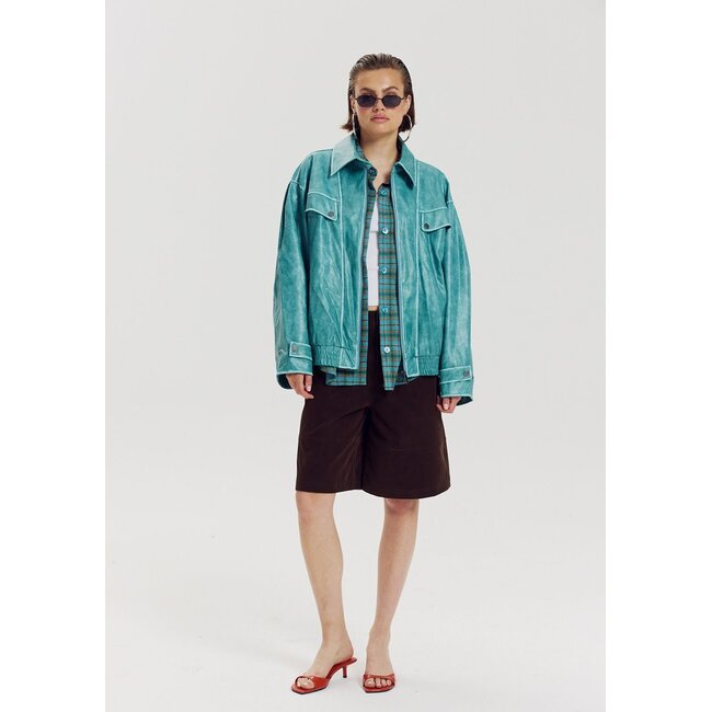 HARPER & YVE Bratt Jacket Teal Blue