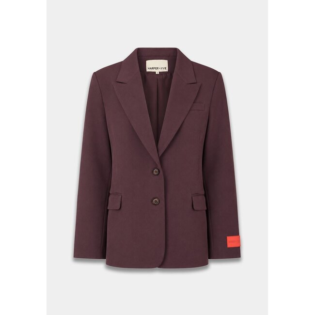 HARPER & YVE Anna Blazer Huckleberry