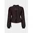 HARPER & YVE Debby Blouse Hot Fudge