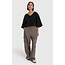 ALIX THE LABEL Ladies Woven Cargo Pants Animal