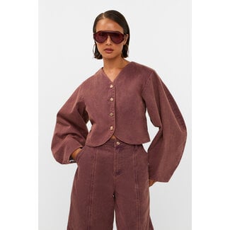 STUDIO AMAYA Kael Jacket Bordeaux