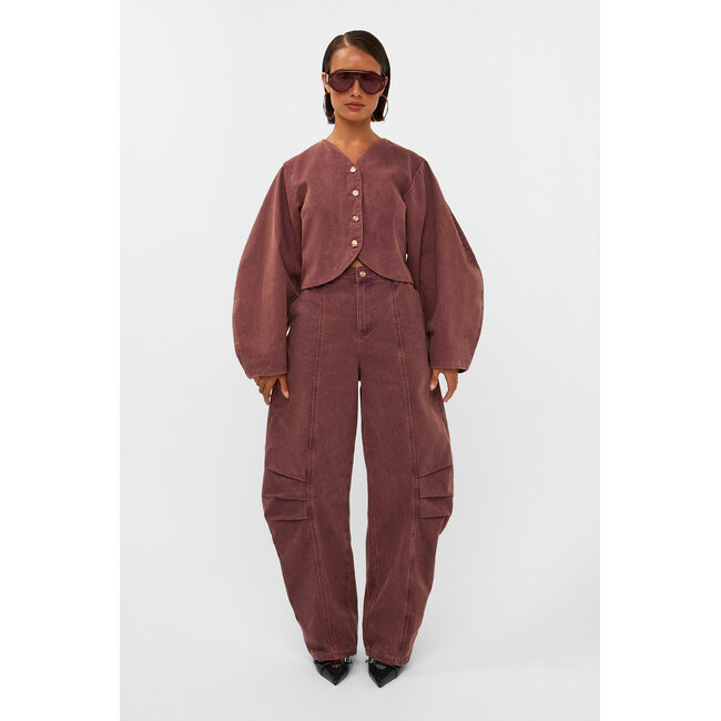 STUDIO AMAYA Kael Jacket Bordeaux