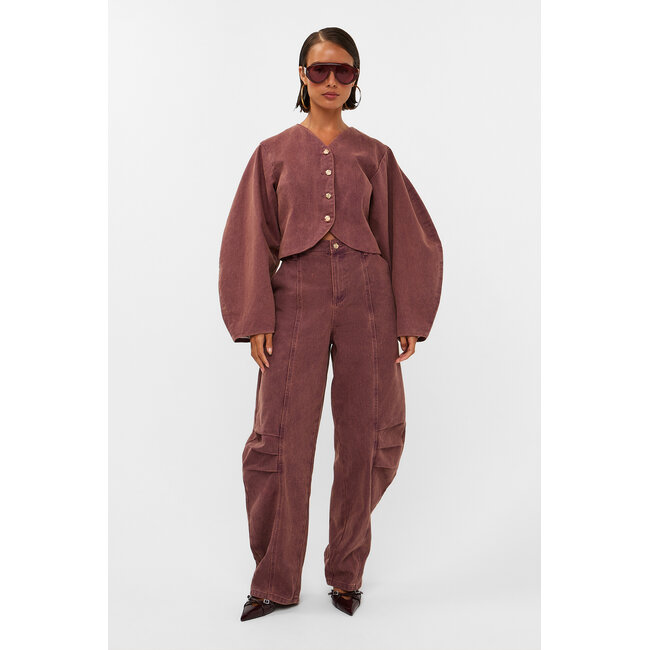 STUDIO AMAYA Kael Jacket Bordeaux