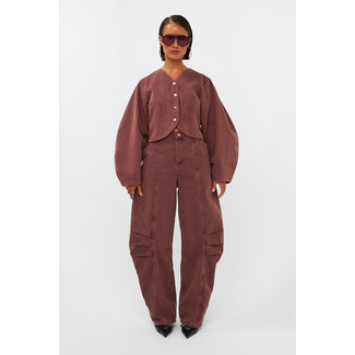 STUDIO AMAYA Rift Pants Bordeaux