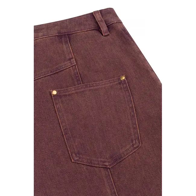 STUDIO AMAYA Rift Pants Bordeaux