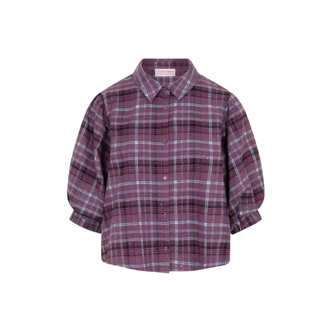 STUDIO AMAYA Vale Blouse Purple