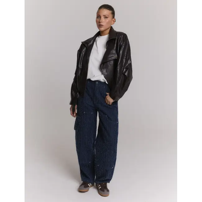 REFINED DEPARTMENT Structure Denim Balloon Jeans Coco