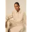 THE LOLA CLUB Ebony Polo Sweater Oatmilk