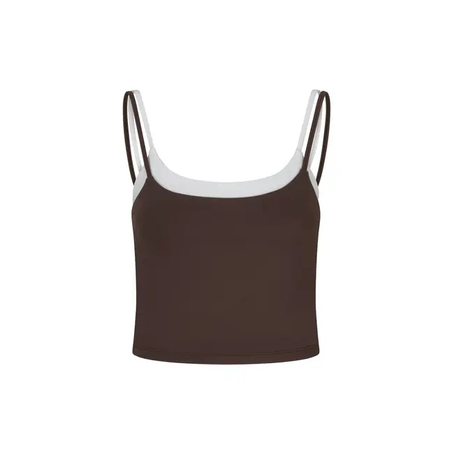 THE LOLA CLUB Bruna Top Espresso