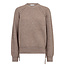 CO'COUTURE Row Braid String Knit Mink