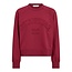 CO'COUTURE Eris Co'couture Patch Sweat Berry Red
