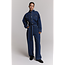 ALIX THE LABEL Woven Denim Jumpsuit Denim Blue