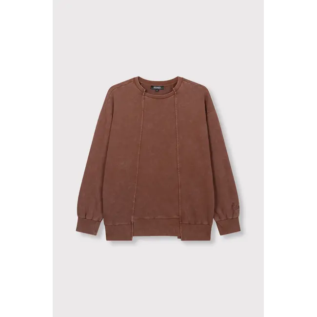 REFINED DEPARTMENT Oversized Sweater Senna Choc Brown