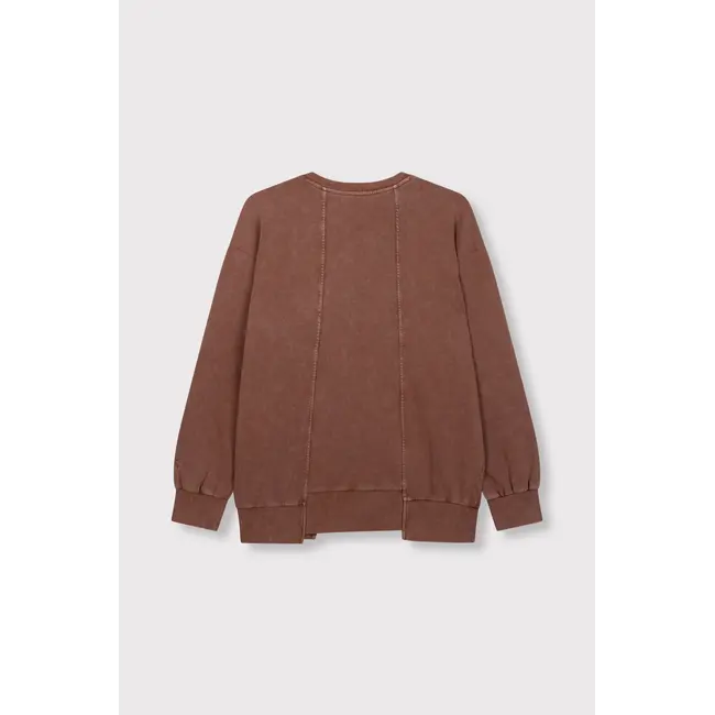 REFINED DEPARTMENT Oversized Sweater Senna Choc Brown