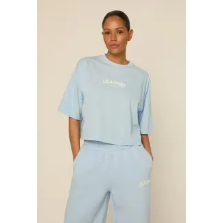 THE LOLA CLUB Stella Tee Icey Blue