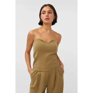 STUDIO AMAYA Late Night Top Green