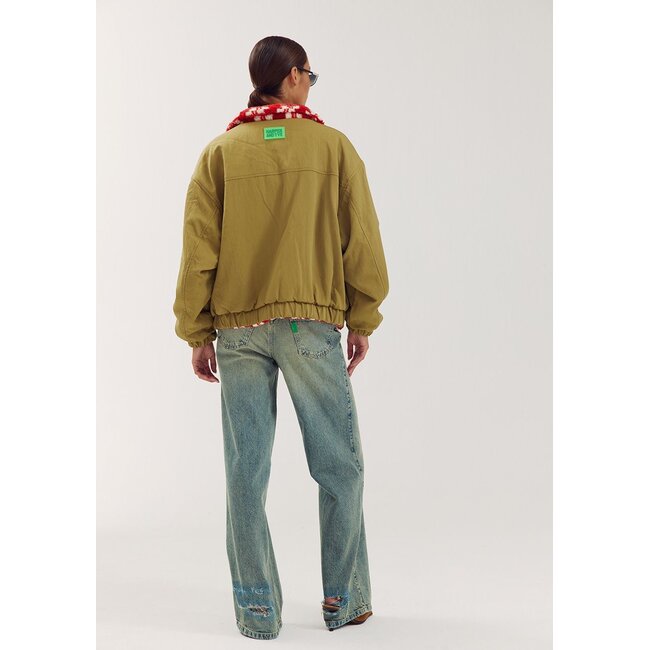 HARPER & YVE Bertje Jacket Check Khaki