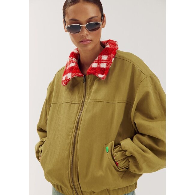 HARPER & YVE Bertje Jacket Check Khaki