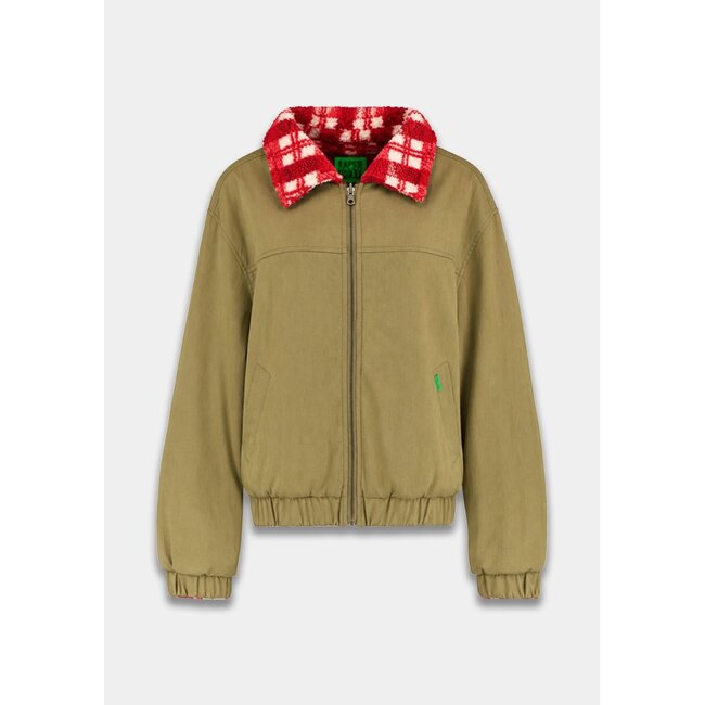 HARPER & YVE Bertje Jacket Check Khaki