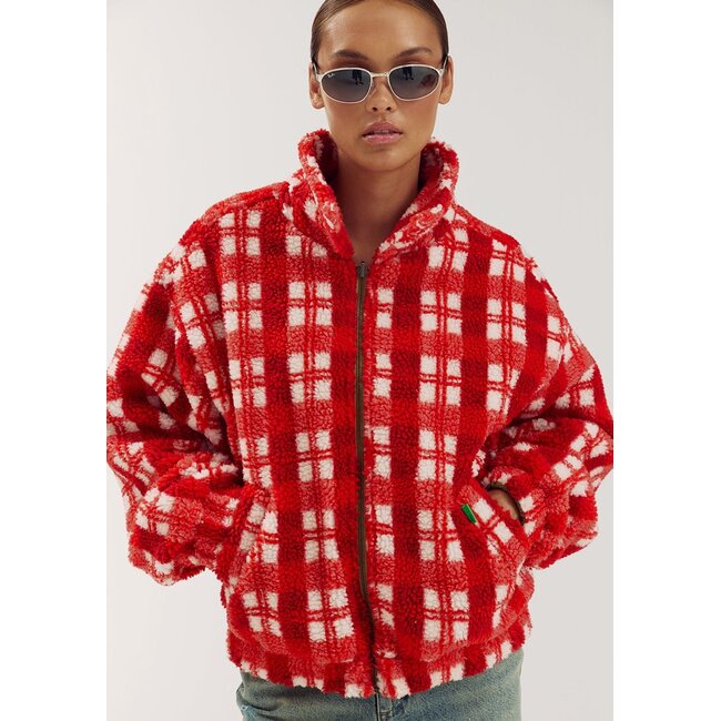 HARPER & YVE Bertje Jacket Check Khaki