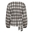 CO'COUTURE Chandler Check Tie Blouse