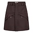 CO'COUTURE Luna Mini Skirt Bison