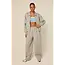 THE LOLA CLUB Lois Zip Through Grey Melange