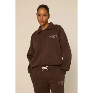 THE LOLA CLUB Yara Sweater Espresso