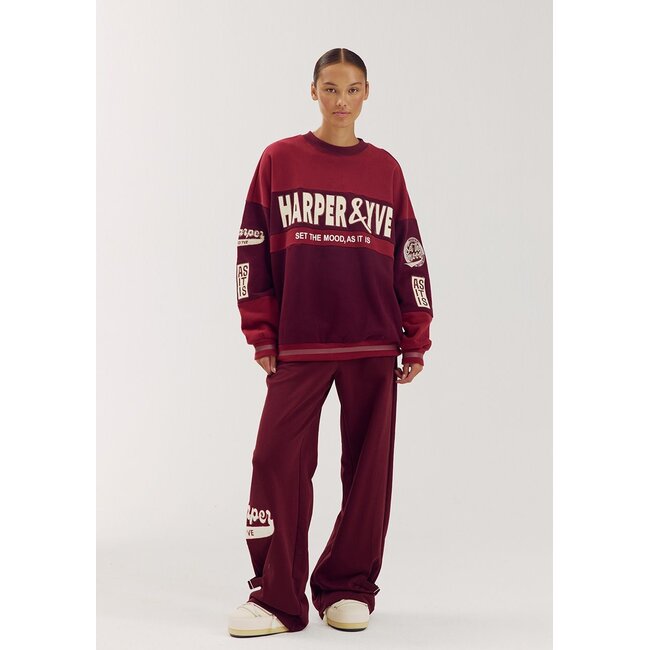 HARPER & YVE Ace Sweater Tipsy Red