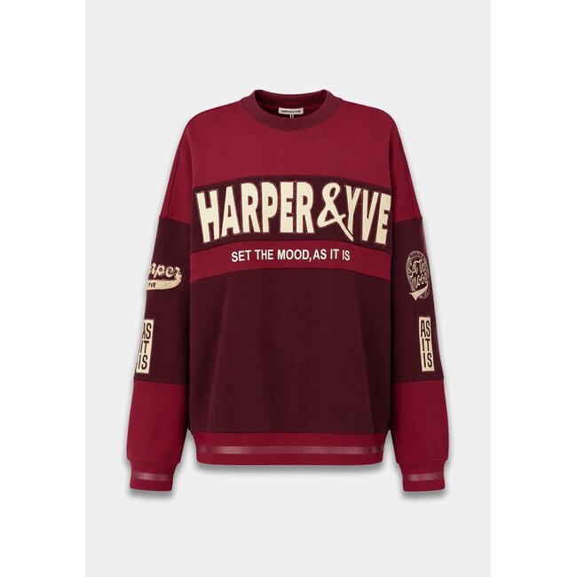 HARPER & YVE Ace Sweater Tipsy Red