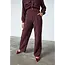 SISTERS POINT Great Pantalon Deep Bordeaux