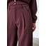 SISTERS POINT Great Pantalon Deep Bordeaux
