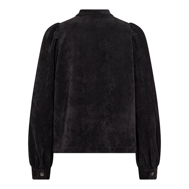 CO'COUTURE Daisy Cord Shirt Black